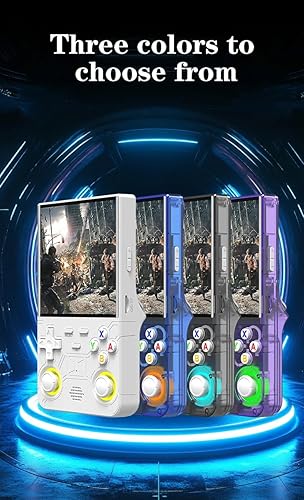 Miniatura 8 de Nueva consola de juegos de mano R36 Ultra Retro 2025 con pantalla IPS de 4 pulgadas, con 64G128G juegos integrados de 15000+22000+, soporta más de