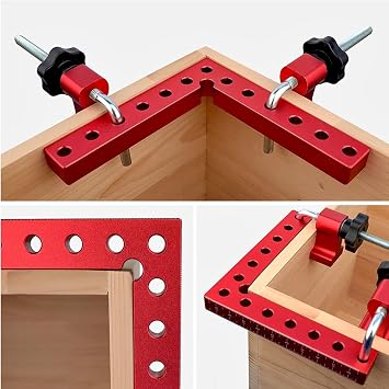 Corner Clamp 90 Advanced Equipment Right Fixing For Sturdy Quick Strong Woodworking Degrees And Clamp/Holder Angle - Professional Grade Solution