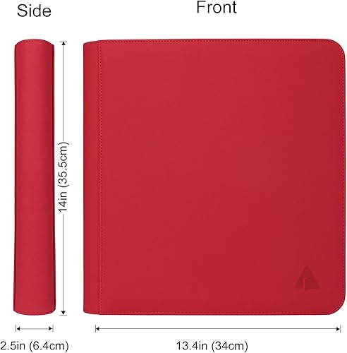 Miniatura 7 de Carpeta de tarjetas con 12 bolsillos y más de 800 bolsillos, grandes bolsillos laterales sin anillo, carpeta de álbum de tarjetas intercambiables