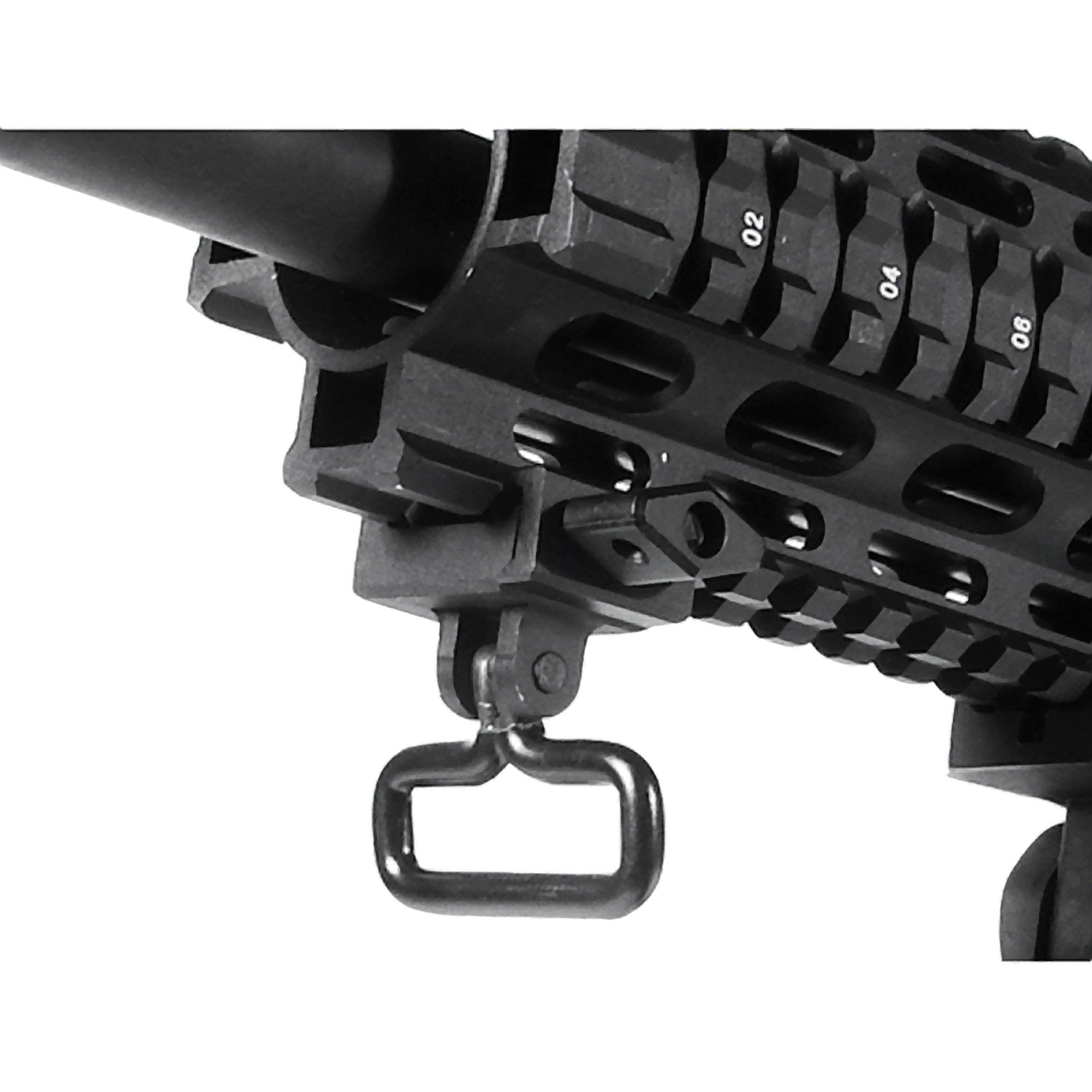 UTG Detachable Swivel with Picatinny Mounting Base, Black