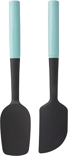 Universal Spatula Set, 2-Piece, Aqua Sky