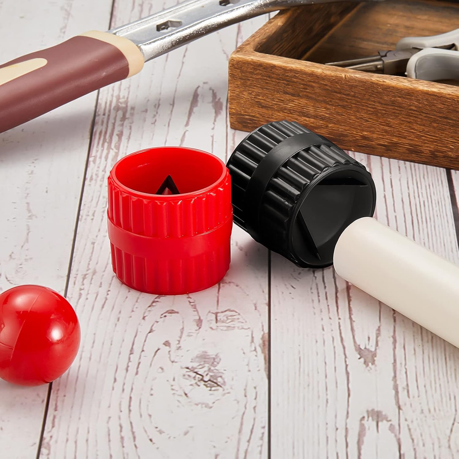 Buy 2 Pieces InnerOuter Reamer Pipe and Tube Deburring Reamer Tubing