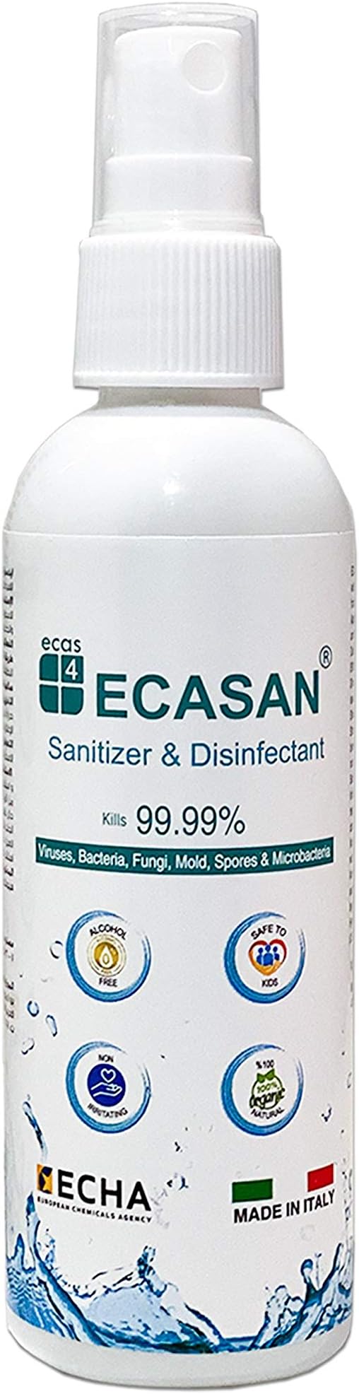 ECASAN Sanitizer and Disinfectant
