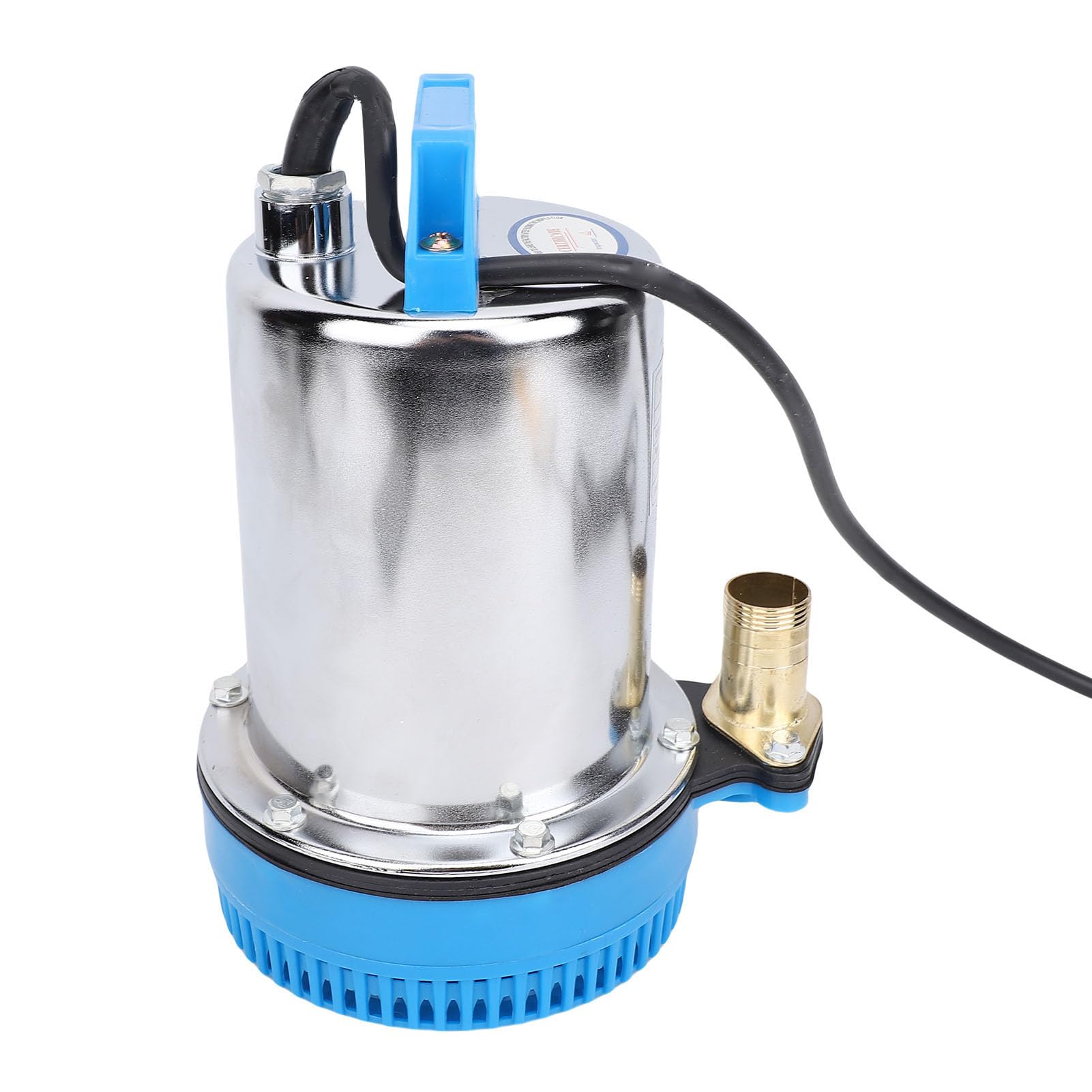 Pompa Ad Acqua Solare Sommergibile Pompa Ad Acqua Solare 180W 3 Metri Cubi/Ora di Flusso in Acciaio Inossidabile con Cavo da 8,2 Piedi per Stagno da Giardino Piscina Acquario
