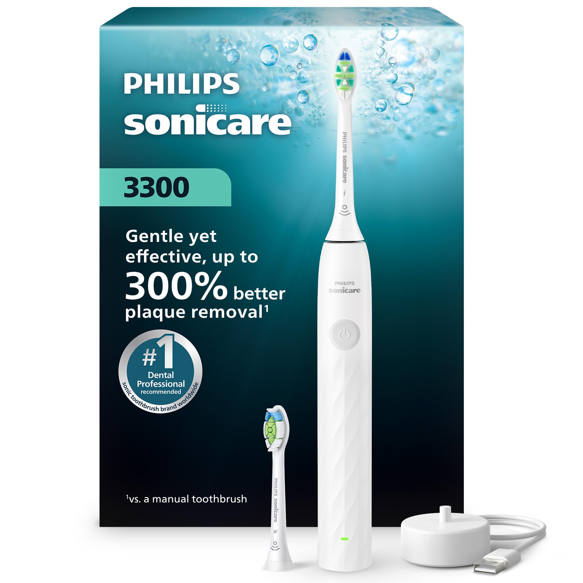 philips sonicare electric toothbrush 3300, hx4022/91