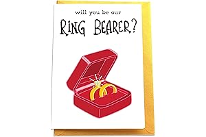 Will You Be Our Ring Security Cute and Funny Ring Bearer Card