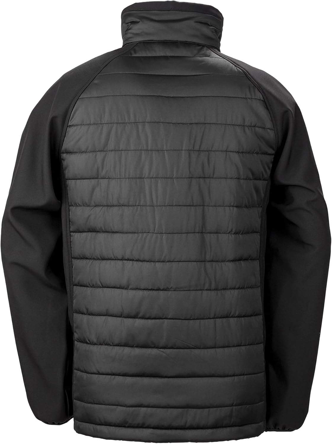 Result Womens/Ladies Compass Soft Shell Jacket (XS) (Black/Yellow)