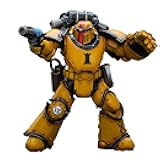 Warhammer 40,000 1/18 Action Figure Imperial Fists Legion MkIII Tactical Squad Sergeant with Power Fist Collection Model Christmas Birthday Gifts