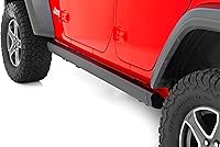 Vista 2 de Rough Country Estribos eléctricos para Jeep Wrangler JL de 4 puertas (2018-2024) - Estribos laterales retráctiles eléctricos de doble motor