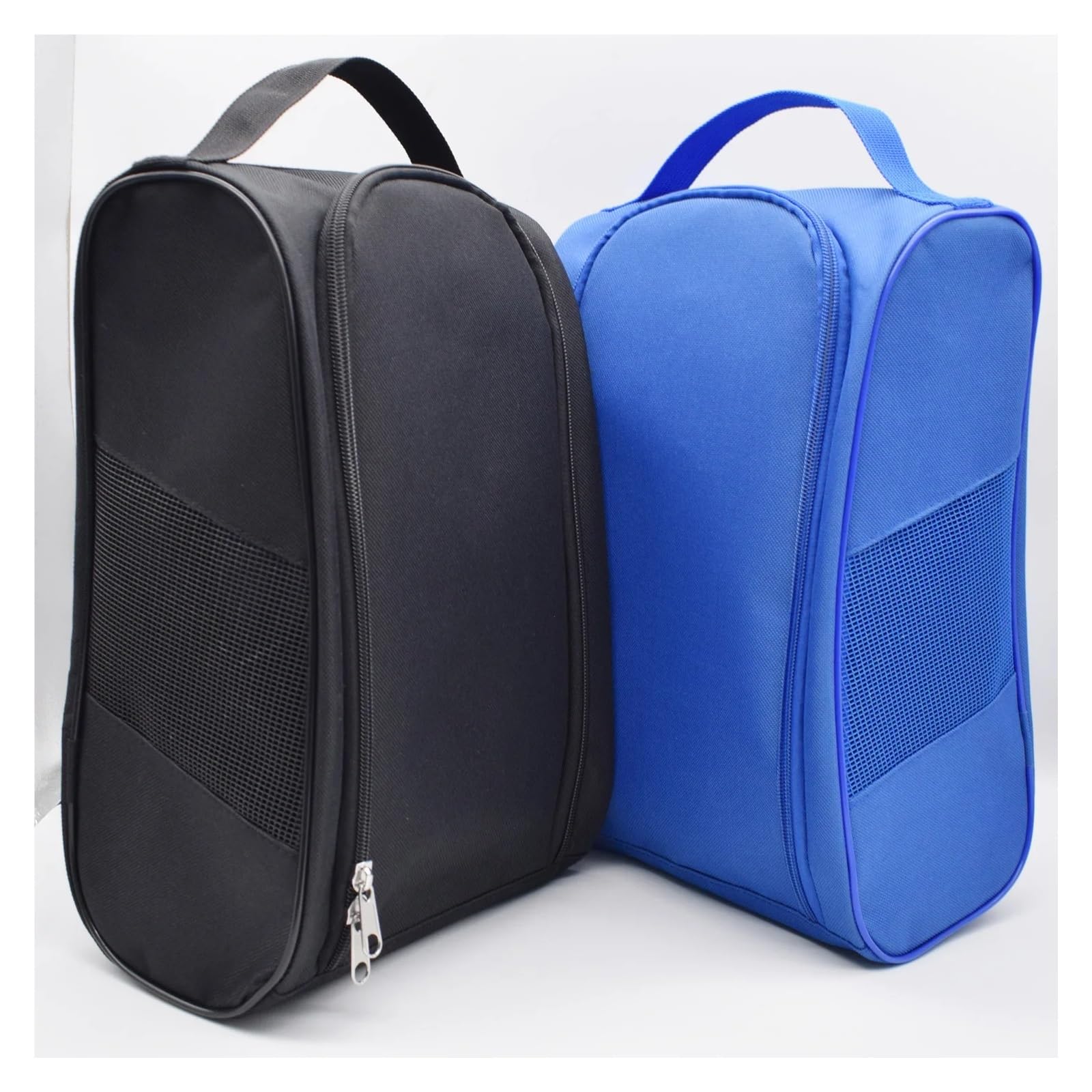 4 Stück tragbare Golf-Schuhtasche, Oxford-Tuch, atmungsaktiv, leicht, staubdicht