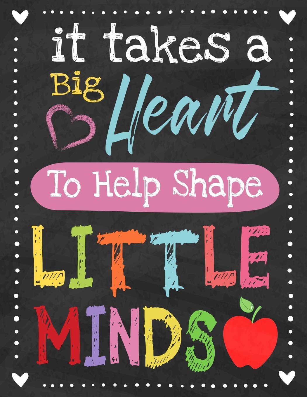 Science Teacher Keychain - 'It Takes A Big Heart To Teach Little Minds' Teacher Appreciation Gift - View #4