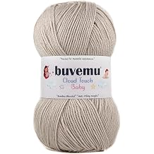 Cloud Touch Baby DK Yarn for Crochet & Knitting, Ivory