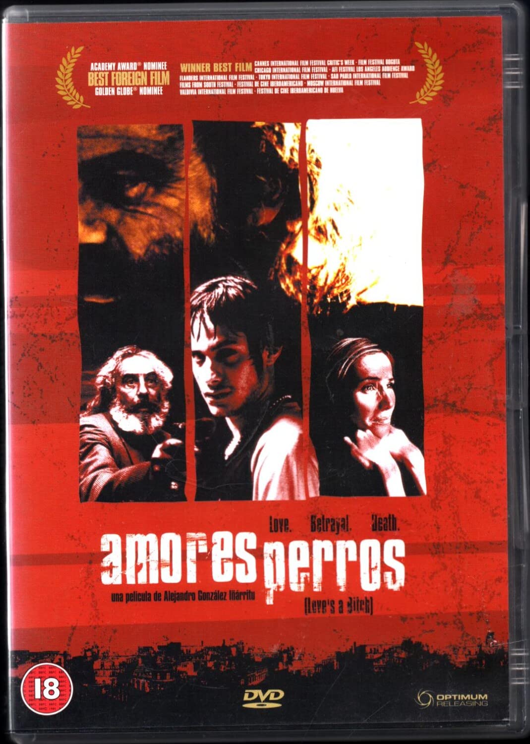 Amores Perros DVD POSTED 48 HOURS TRACKED
