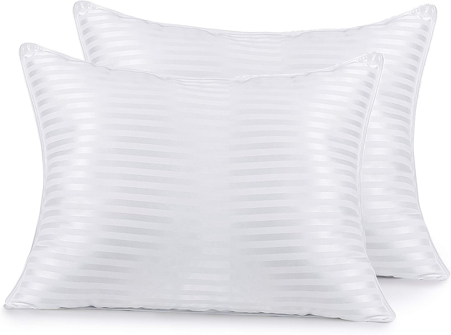 Acanva Bed Pillows for Sleeping,Premium Fluffy and Soft 3D Fiber Filled, Perfect for Back, Stomach & Side Sleepers