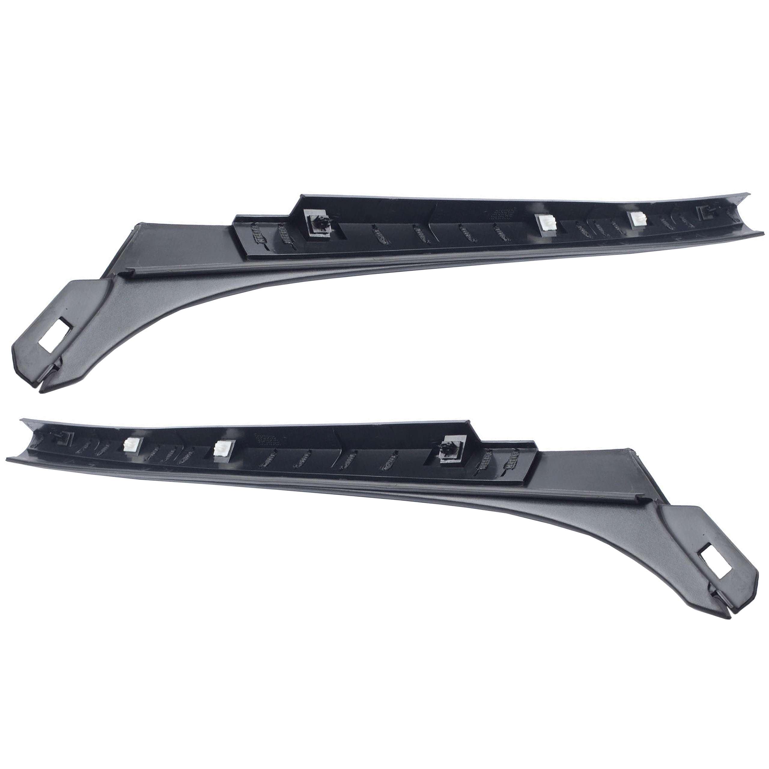 INLY 2 piezas parabrisas delantero embellecedor izquierda + derecha compatible con Transit MK7 6C11V03683AJYYGY 1755018 1589118 1745593 1589115 1745592 1755017 (2006-2014445592) )