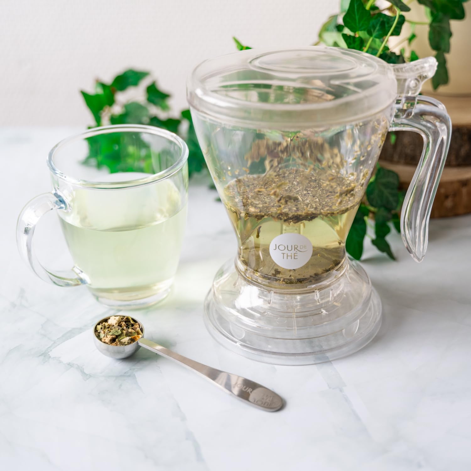 Cuchara medida de té | Cuchara dosificadora para té a granel | Medición precisa y fácil para una infusión perfecta | La dosis correcta cada vez