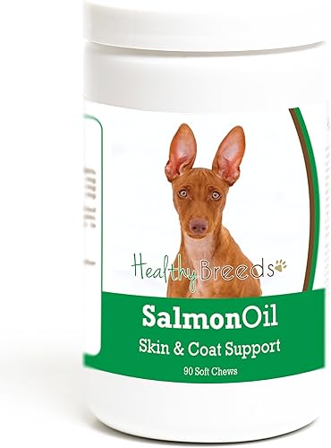 Miniatura 226 de Healthy Breeds Golden Retriever - Aceite de salmón masticable suave, 90