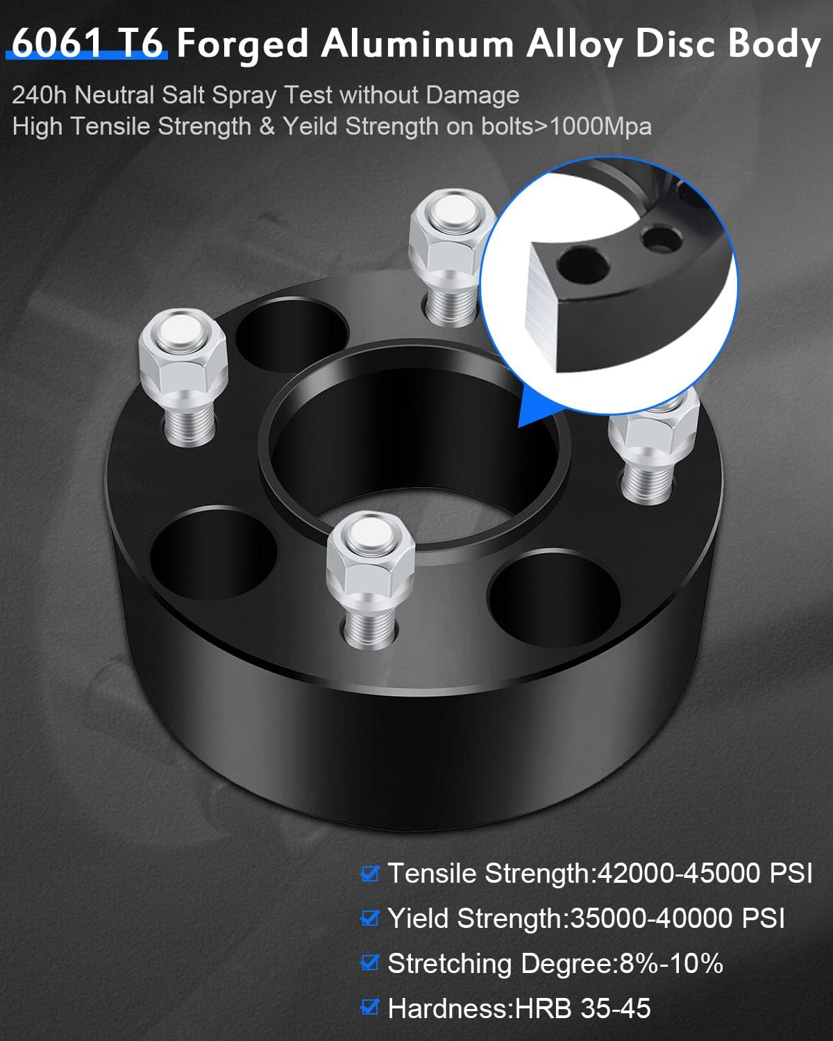 ECCPP 4PCS 2" 4 Lug Hubcentric Wheel Spacers 4x110 to 4x110 74mm for 2006-2009 for Rhino 450 2004-2007 for Rhino 660 2008-2013 for Honda Rhino 700 2000-2012 for Honda Big Bear 400 with 10x1.25 Studs