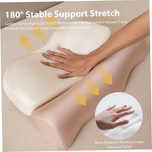 Miniatura 3 de Almohada cervical para el cuello, almohada ergonómica para dormir lateral con contorno para la cabeza, cuello y hombros, estilo 1