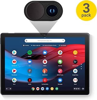 Olixar for Google Pixel Slate Camera Cover - Privacy Slide - Webcam Cover - Compatible With Laptops, Tablets & Smartphones - Anti Hack Security - 3 Pack