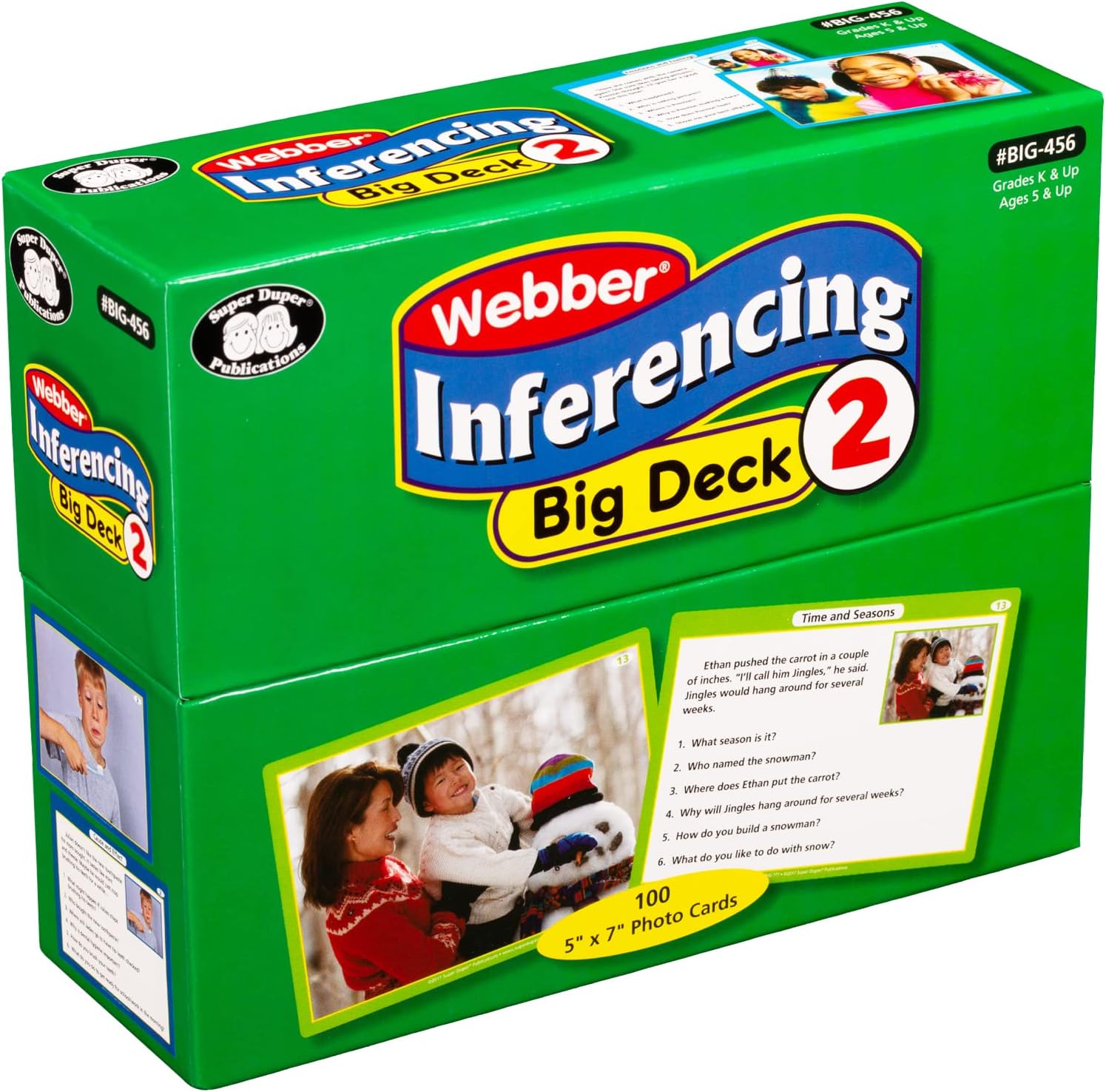Super Duper Publications Inferencing Big Photo Set 2