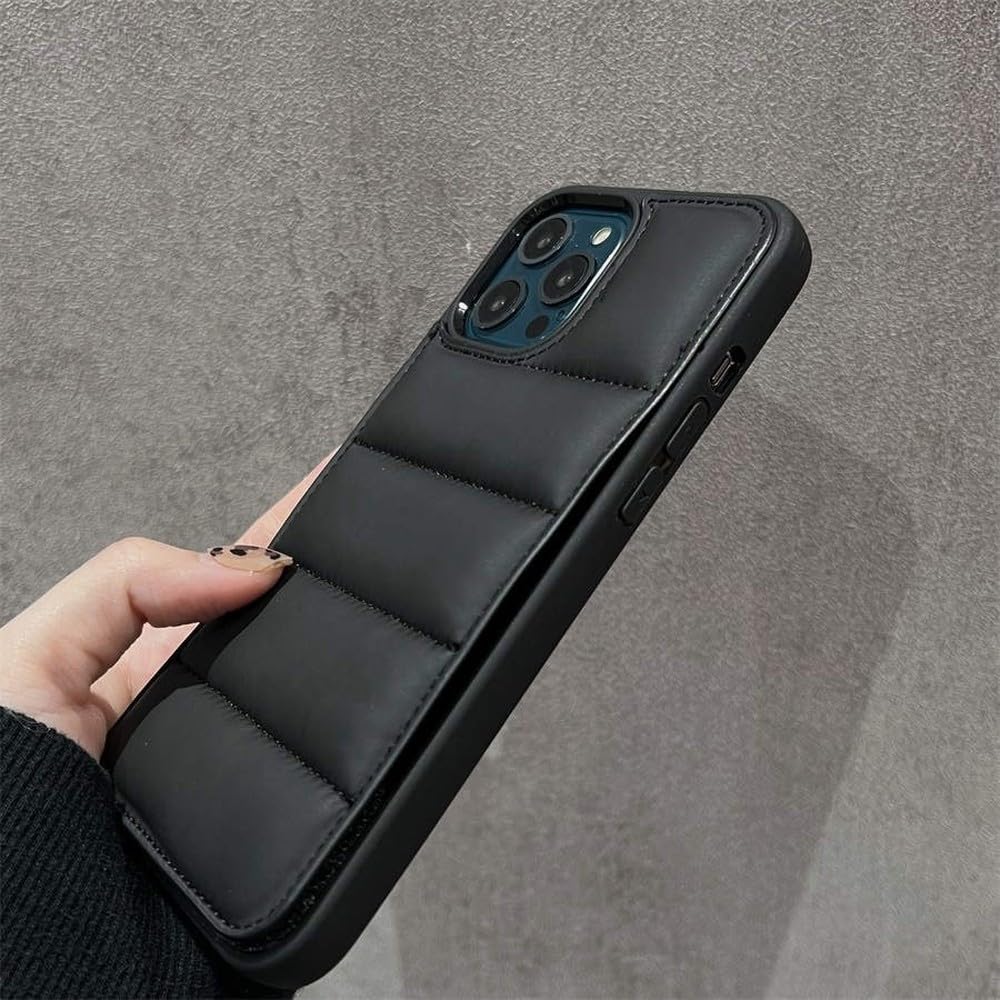 Funda Protectora con Correa de muñeca para iPhone 15, 14, 13, 12, 11 Pro MAX, Mini, XS, XR, 7, 8 Plus, Color Negro