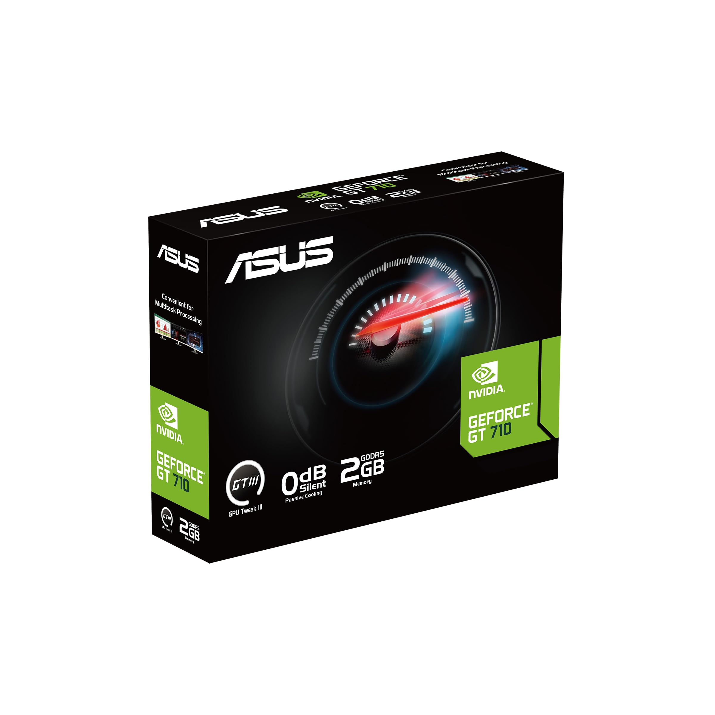 ASUS GT710-SL-2GD5-BRK-EVO Carte Graphique 2GB DDR5 PCI Express