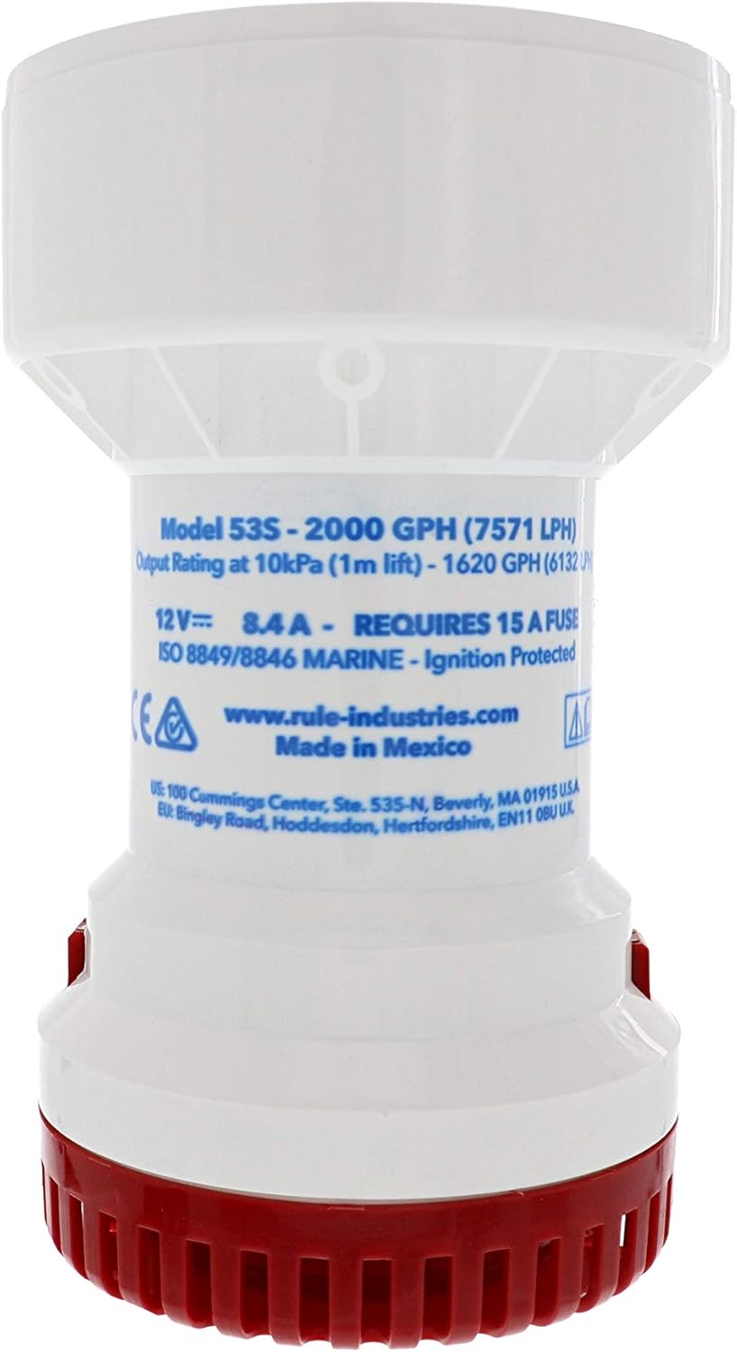 Rule High Capacity Automatic Bilge Pumps