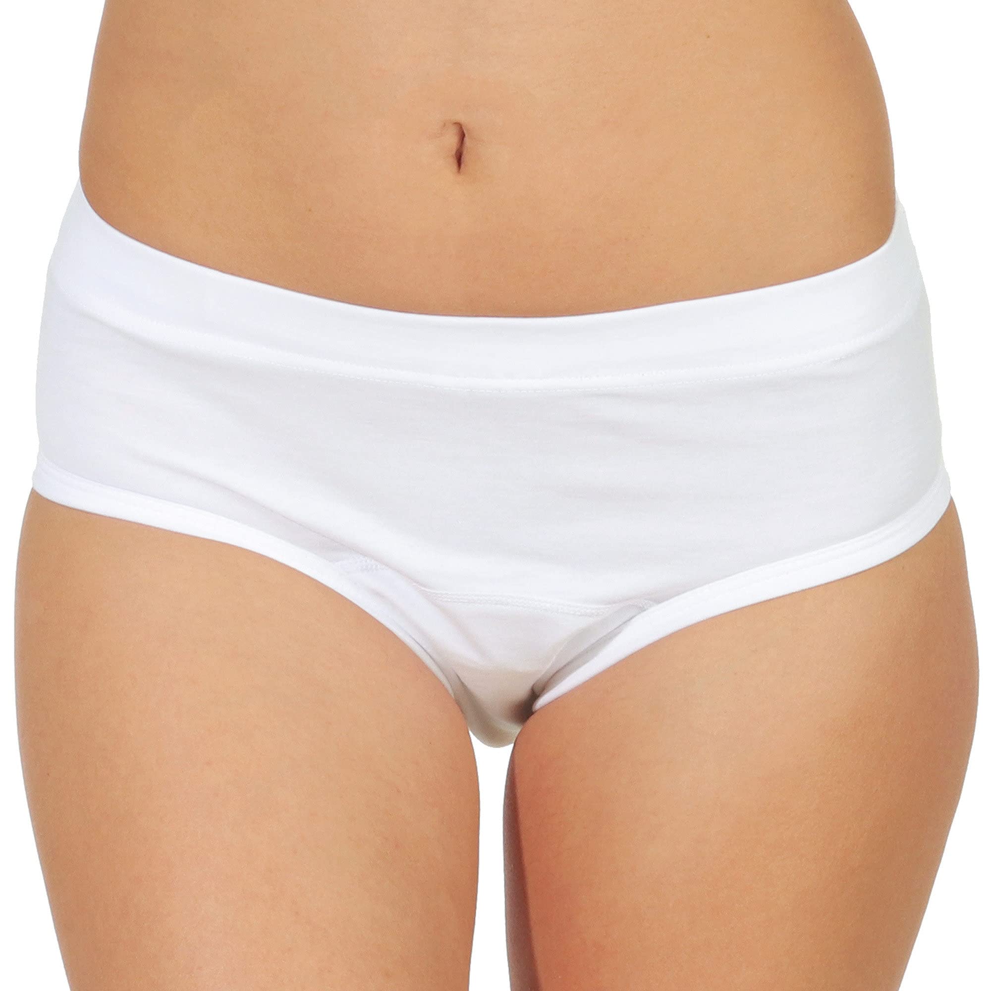 Mediset Damen Hygiene-Slip 2er-Pack weiß Größe 46/48