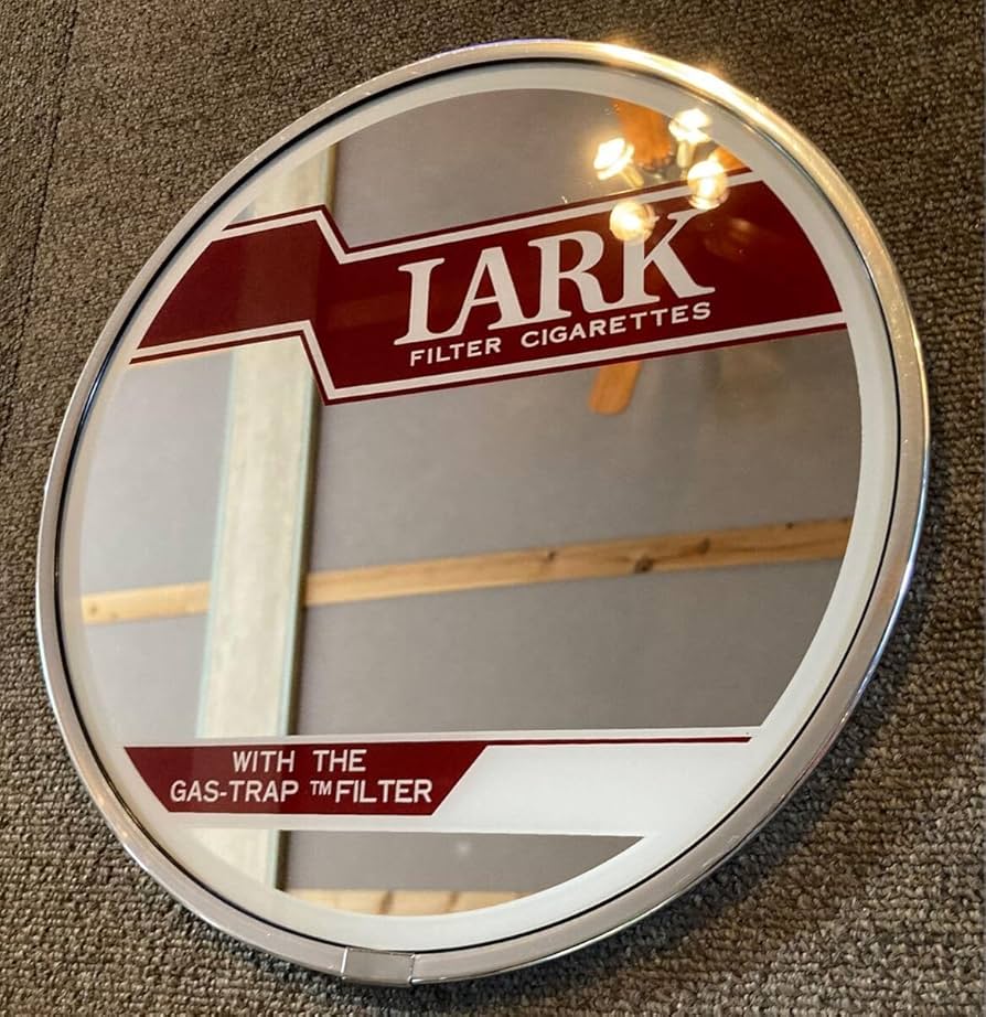 Amazon.co.jp: ラーク ビンテージ ラウンド パブミラー タバコ