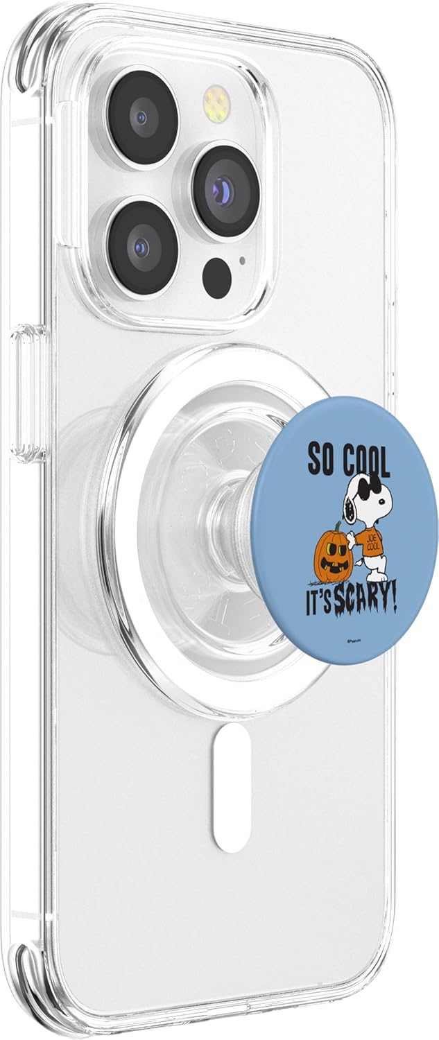 Peanuts - Halloween Snoopy So Scary It's Cool PopSockets MagSafe PopGrip for iPhone