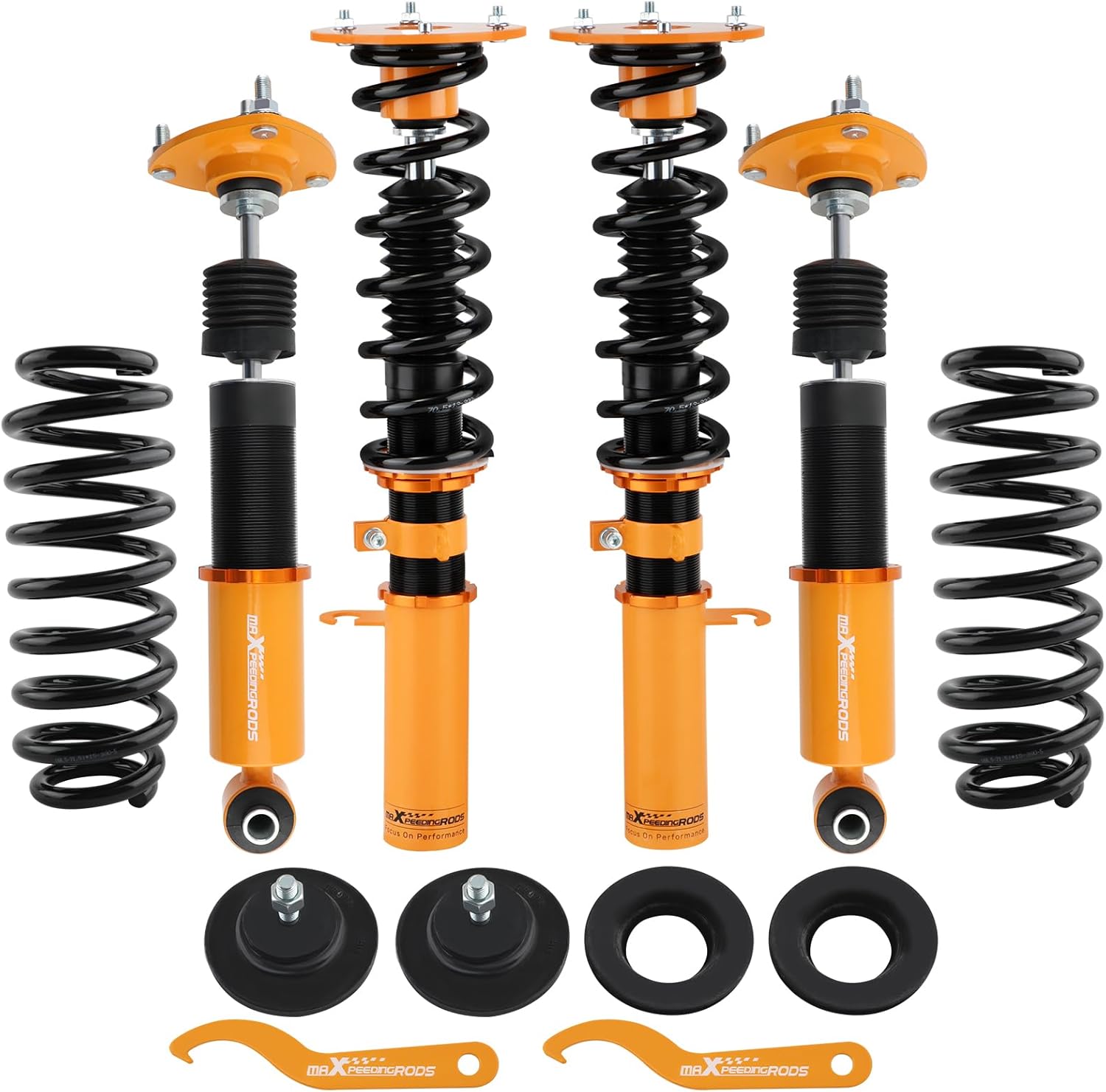 maXpeedingrods Coilover Kit for BMW X5 E53 2000-2006 Air to Coil Conversion