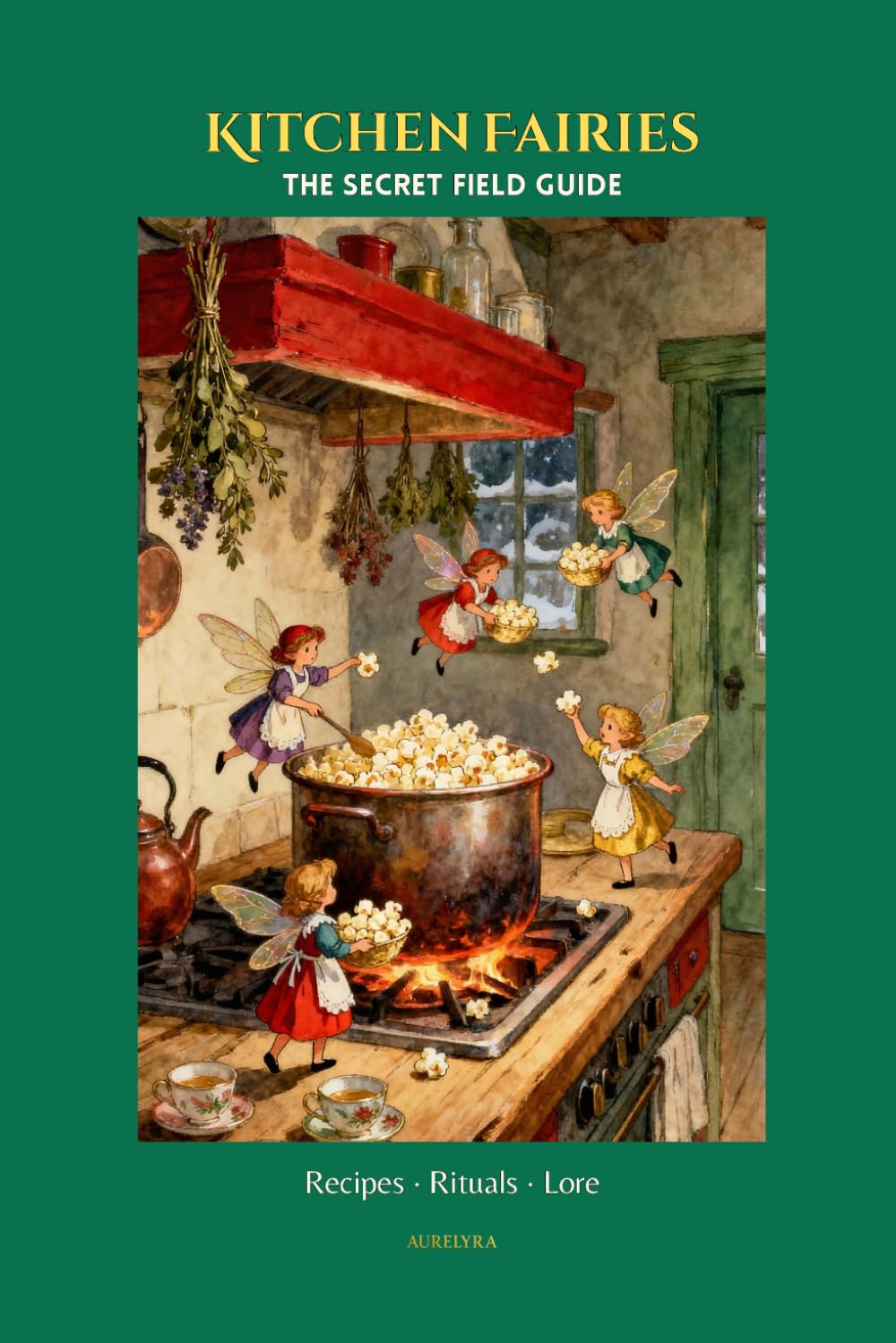 Kitchen Fairies: The Secret Field Guide: Enchanted Recipes, Rituals & Fairy Lore for the Curious Kitchen | An Illustrated Field Guide for Adults & Fantasy Lovers