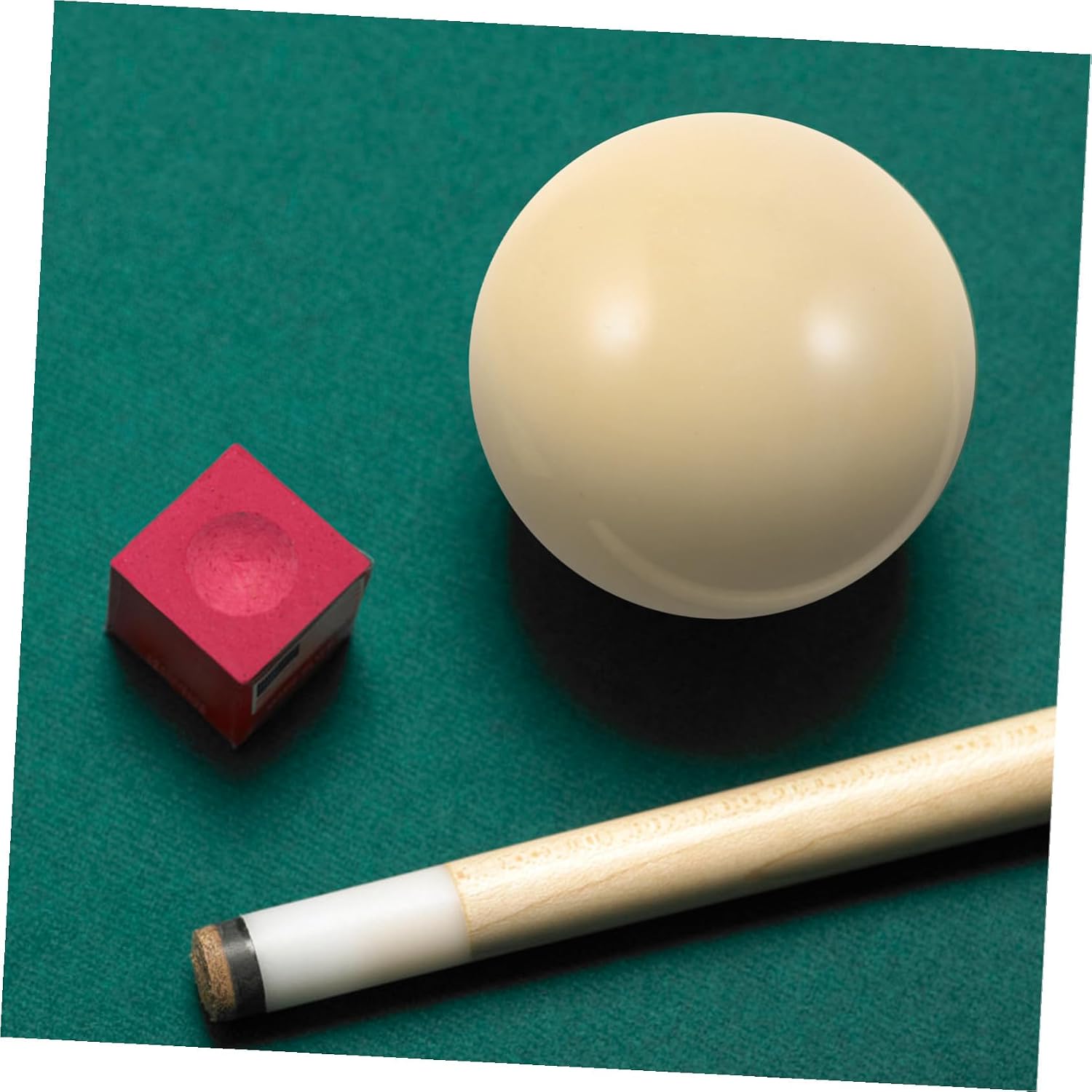 4pcs White Pool Cue Balls Regulation Beginner Training Billiards Balls Resin Smooth Surface for Amateur Players and Practice