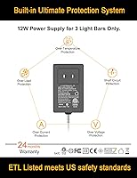 Vista 6 de Iluminación LED para debajo del gabinete, luz táctil para gabinete, cable ajustable integrado, sin cables desordenados, 3 paneles de luces