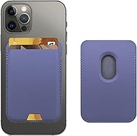 Vista 31 de Cartera magnética iLodn compatible con MagSafe para iPhone 17 16 15 14 13 12 Pro Max Air Plus, tarjetero Mag 3 Safe adhesivo para accesorios