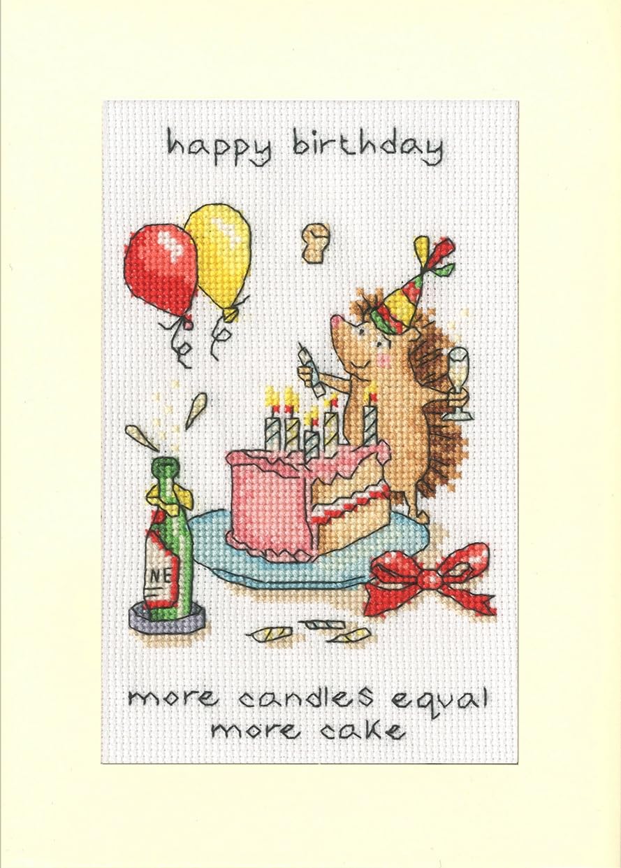 Bothy Threads Counted Cross Stitch Kit - More Candles