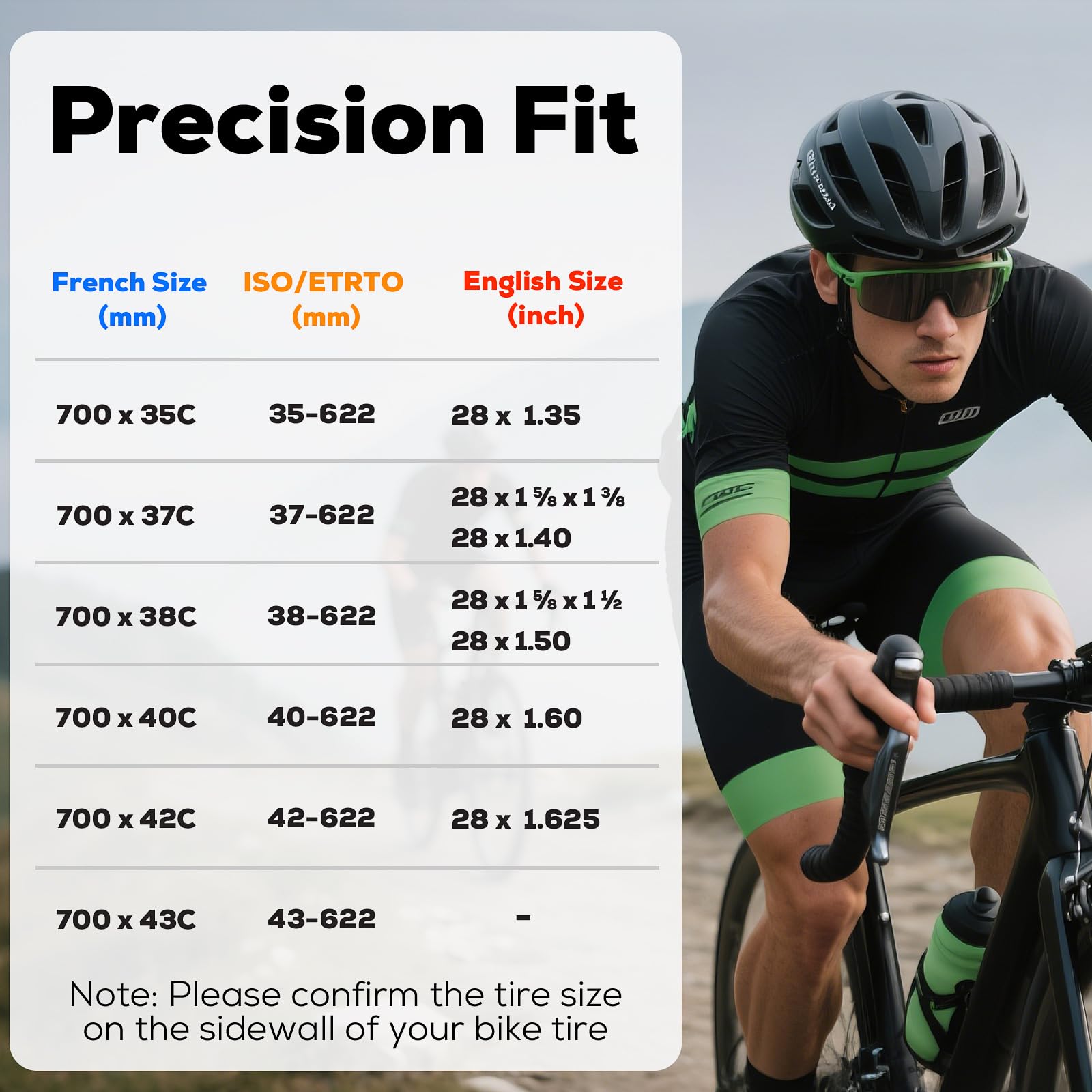 Snapklik.com : Corki Cycles 700 C Bike Tire Inner Tubes 700x35c 700x37c ...