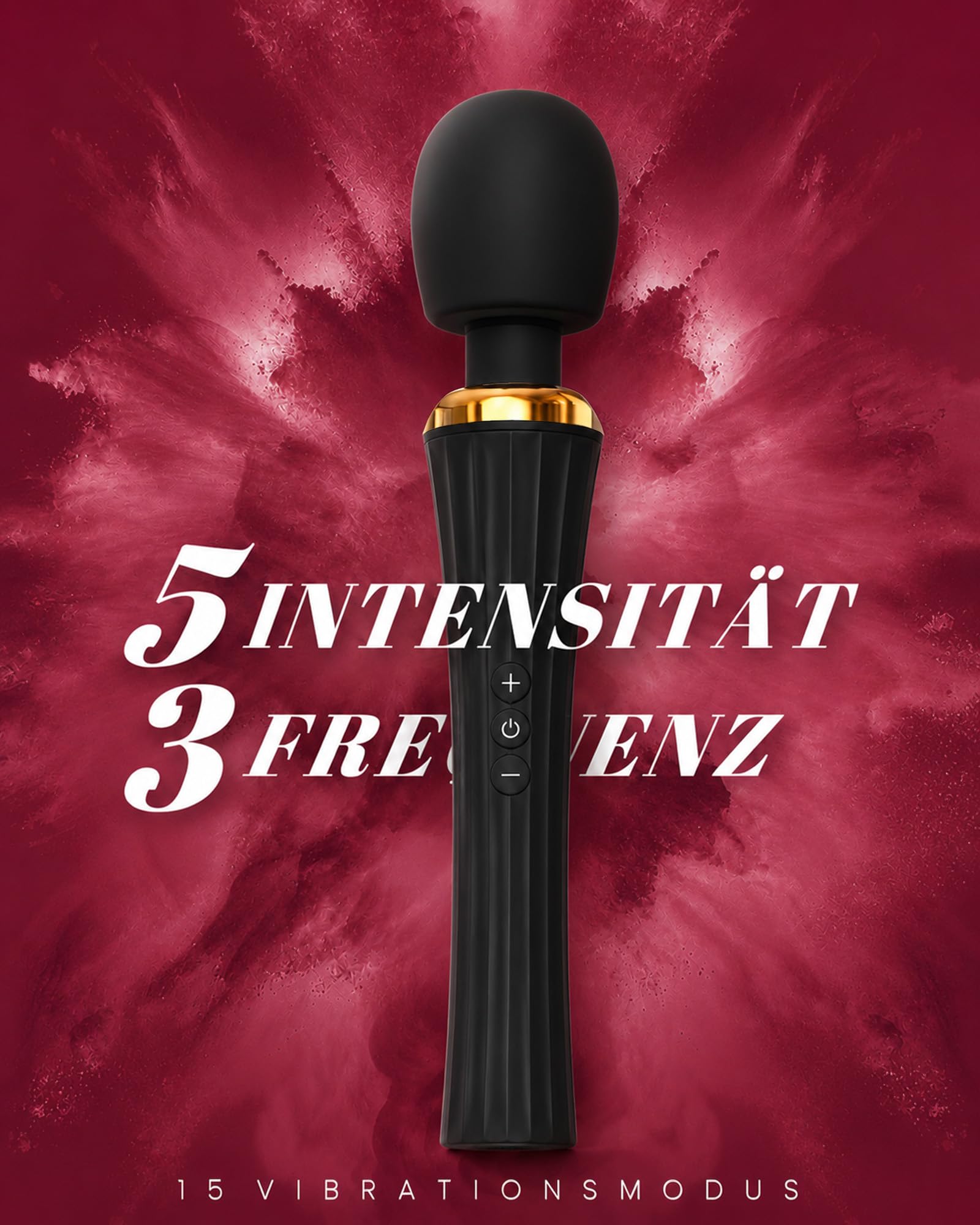 Gobeken Vibromasseur, femme clitoridien puissant Tête flexible, Vibromasseurs Sex toýs homme couple fem 5 fréquence, Sextoyse femme clitoridienne 3 intensité, Gode vibro-masseur Sex toys Vibro noir