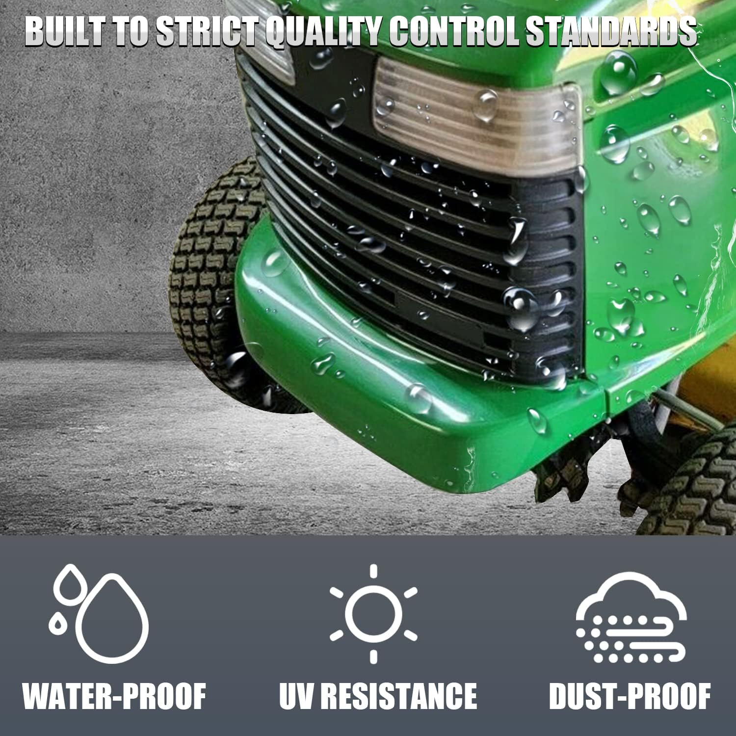 ECOTRIC Front Bumper Replace For M140670 Compatible With John Deere GT225 GT235 GT235E GT245 GX255 LX255 LX266 LX277 LX279 LX280 LX288 LX289