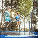 trampolin 3 metros masculino Multifuncional: no solo se puede instalar el aspersor de agua de la cama elástica en camas elásticas para niños (o adultos) para divertirse, pero también se puede utilizar para refrigeración al aire libre o riego de jardín. Uso para el césped, flores, cultivo de verduras o simplemente para enfriar.