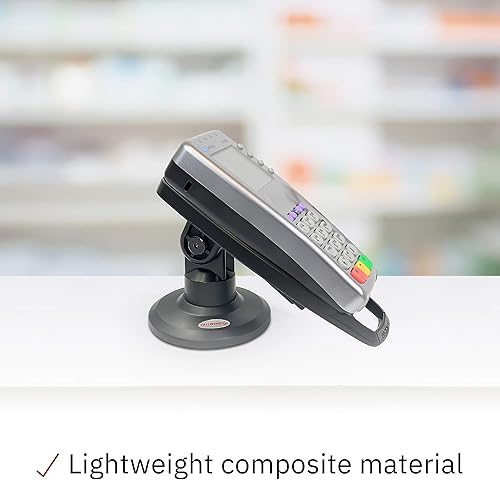 Miniatura 5 de ENS Tailwind Pestillo y cerradura de llave Vx805 3" soporte compacto de montaje en poste - Instalación adhesiva, negro