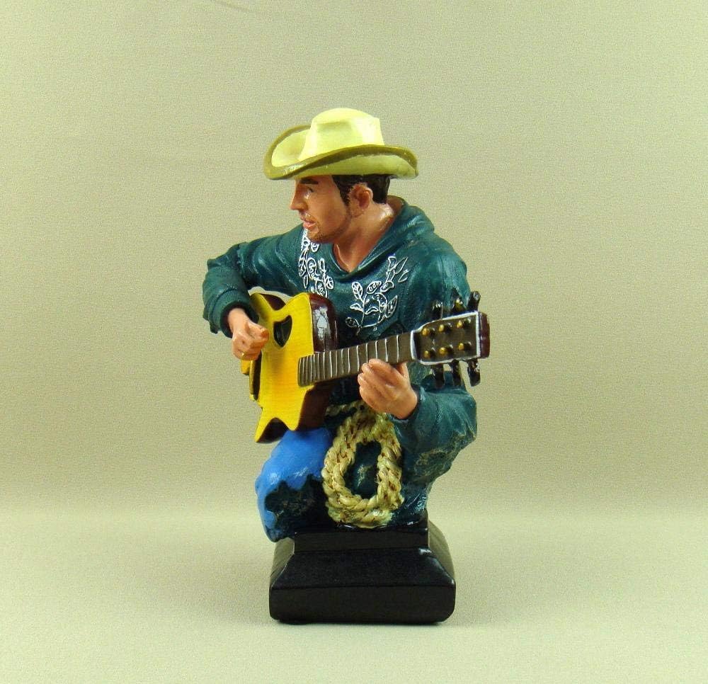 Sculpture Statues Sculptures Guitarist Bust Polyresin Figure Art Craft Ornaments