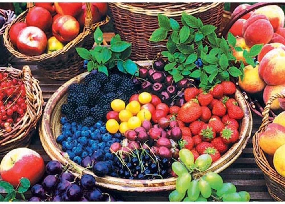 Colorluxe 1500 Piece Puzzle - Berry Fruits