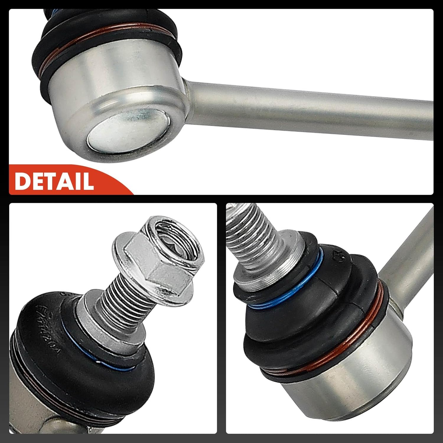 A-Premium Set of 4, Front & Rear Sway Bar Link Stabilizer Bar Link Kit, Compatible with Acura RDX 2013-2018