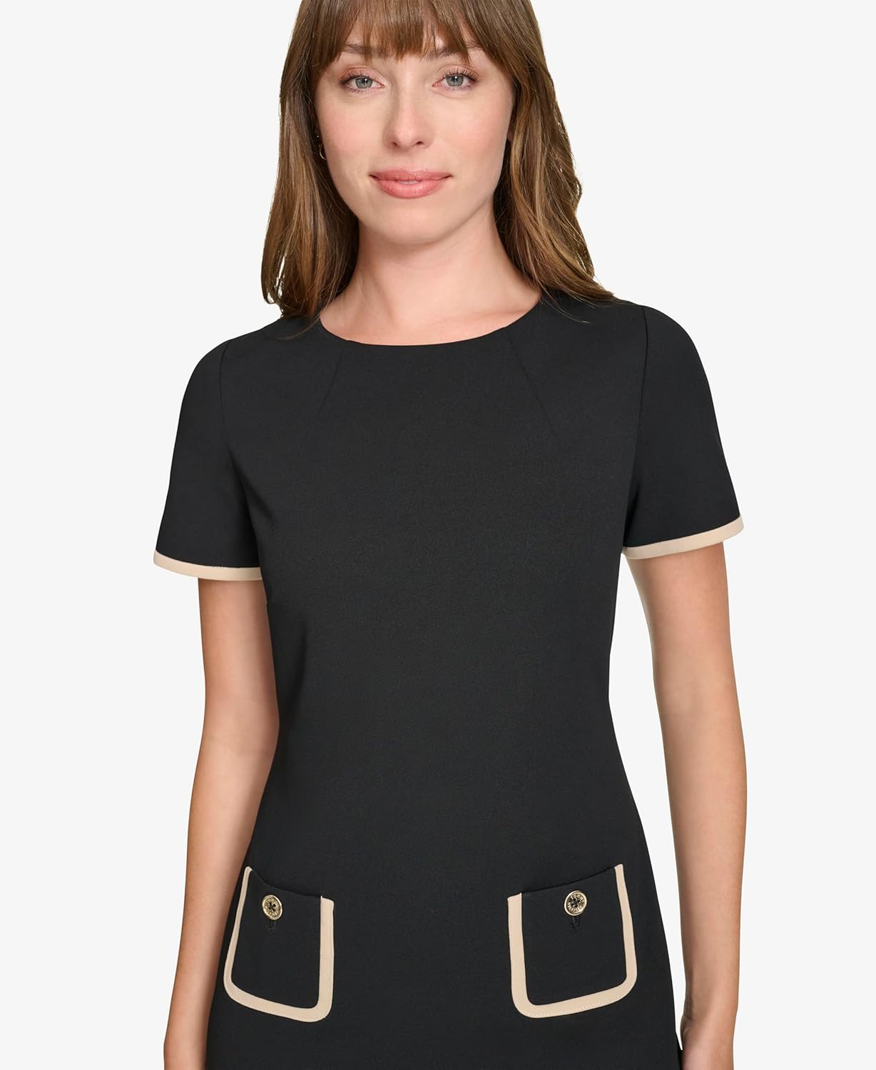 Tommy Hilfiger Women's Legacy Scuba Crepe Two Pocket Dress - Image 4
