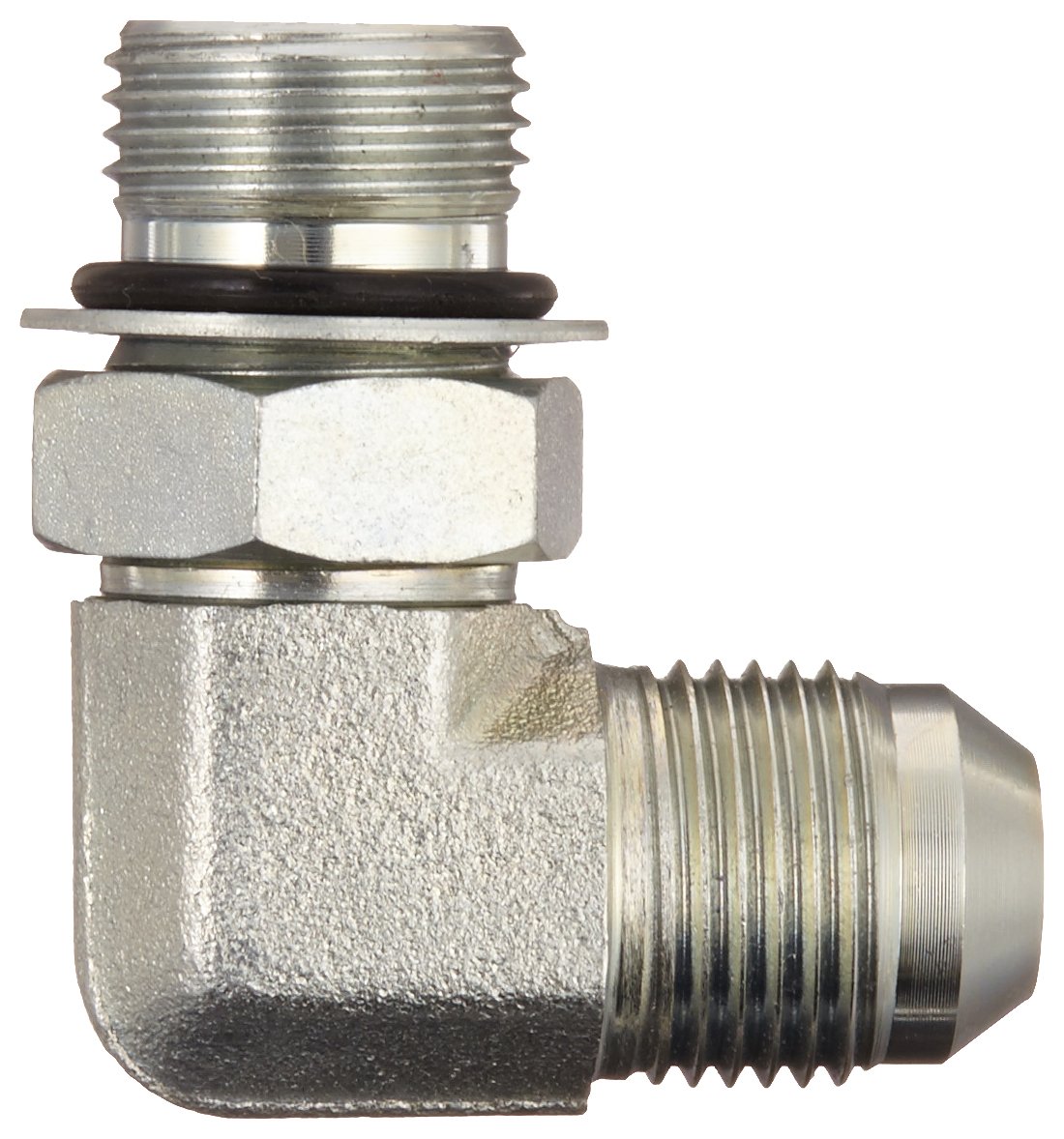 Eaton Aeroquip 2062-8-8S Steel Flared Tube Fitting, 90 Degree Elbow, 1/2