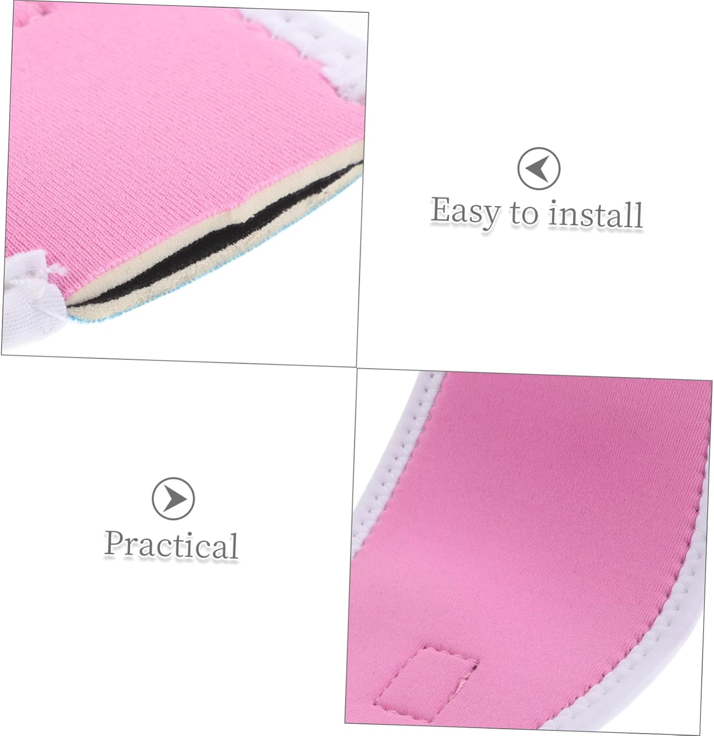 SUPVOX Scuba Diving Mask Strap Cover Neoprene Slip Sleeve for Comfortable Fit for Snorkeling and Swimming Hair Protection Use for Water Sports Durable and Portable