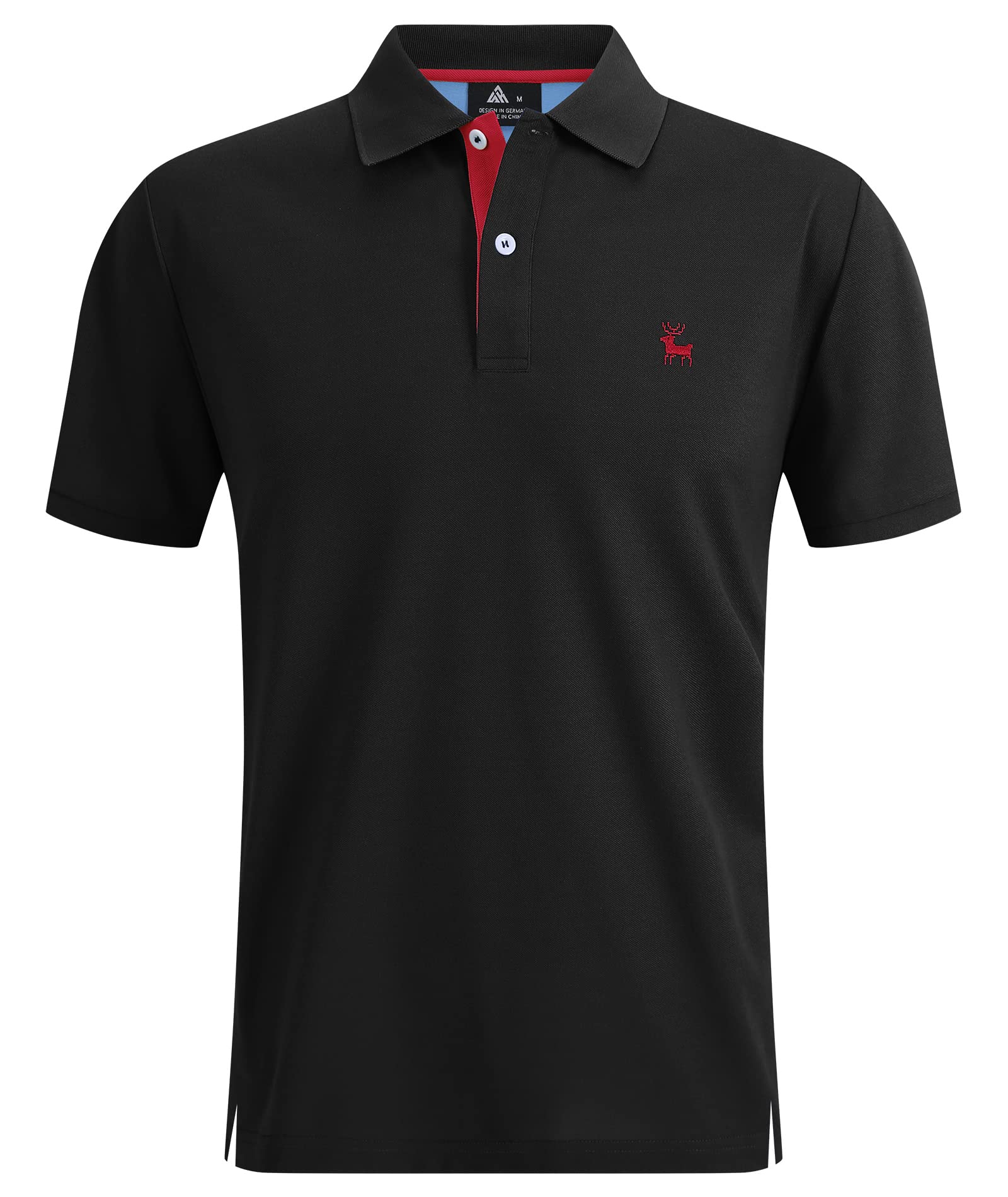 SwissWell Herren Kurzarm Poloshirt Atmungsaktiv T-Shirt Golf Sommer Poloshirts Männer Business Arbeits T Shirt Polohemd