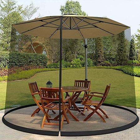 Amazon アウトドアモスキートネット 庭の蚊 カバー パティオの傘の蚊帳 ファスナー開閉のポリエステルメッシュスクリーンと定位置に保持するためのベースに水管 屋内外の蚊から保護します Lyyjiaju 蚊帳 通販